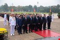 Đại biểu Quốc hội dự Kỳ họp bất thường lần thứ 2, Quốc hội khóa XV vào Lăng viếng Chủ tịch Hồ Chí Minh