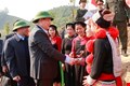 Chủ tịch Quốc hội Vương Đình Huệ dự Lễ phát động thi đua và Tết trồng cây năm 2023 tại Tuyên Quang