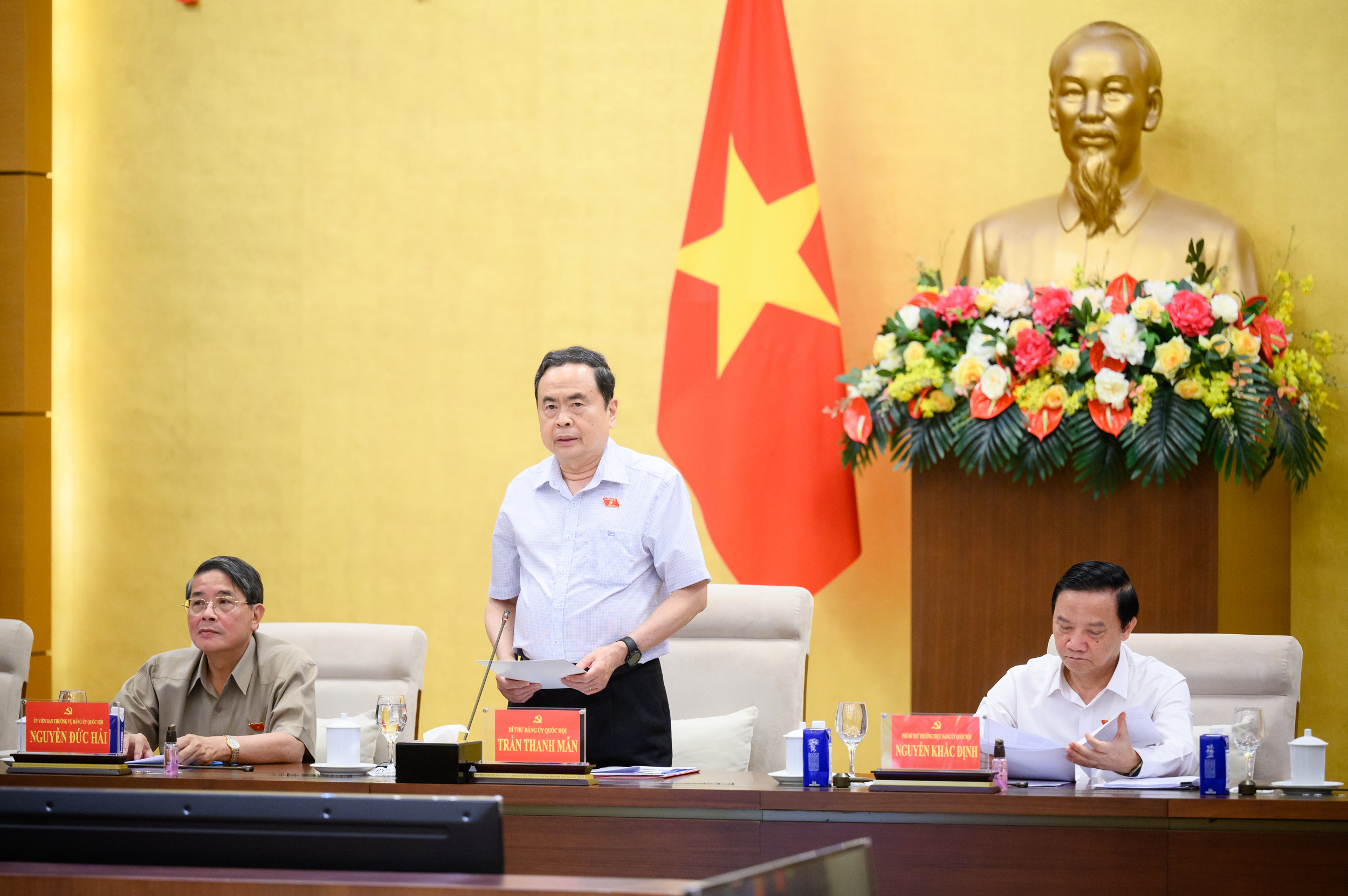 Chủ tịch Quốc hội Trần Thanh Mẫn: Kỳ họp thứ 9 quyết định các vấn đề có tính chất lịch sử với sự phát triển của đất nước