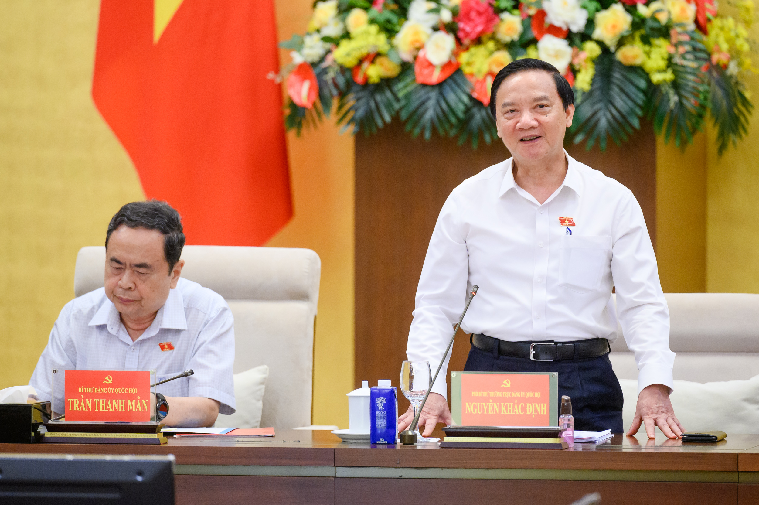 Chủ tịch Quốc hội Trần Thanh Mẫn: Kỳ họp thứ 9 quyết định các vấn đề có tính chất lịch sử với sự phát triển của đất nước