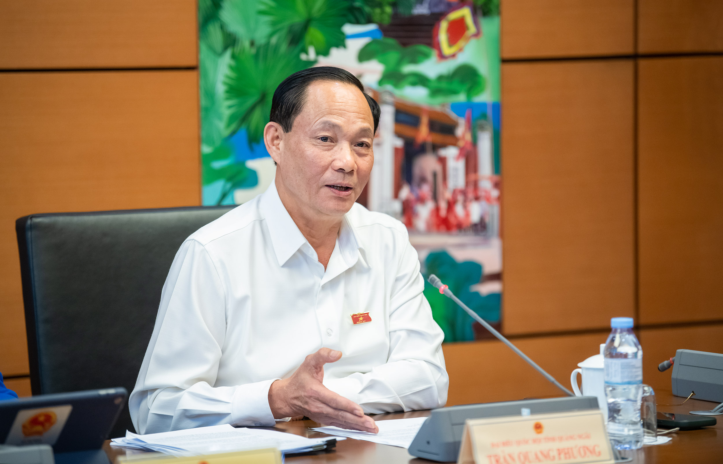 Phó Chủ tịch Quốc hội Trần Quang Phương: Nghiên cứu quy định để giải quyết chồng chéo, trùng lắp trong hoạt động thanh tra