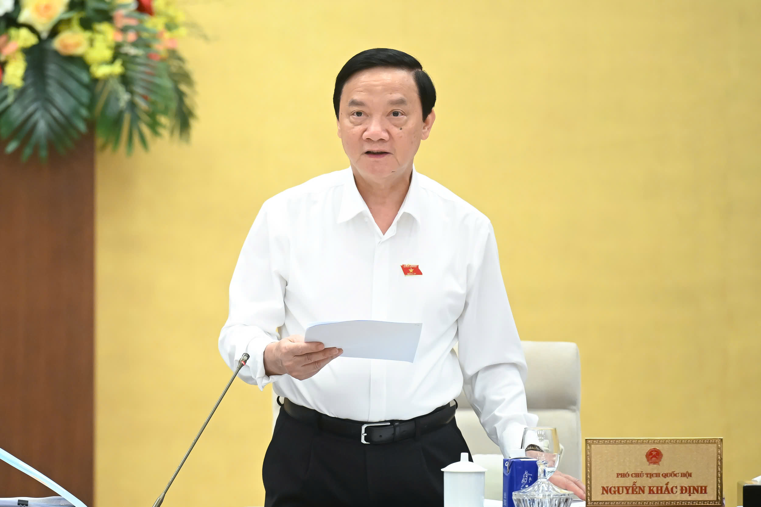 UBTVQH cho ý kiến về việc tiếp thu, giải trình, chỉnh lý dự thảo Luật sửa đổi, bổ sung một số điều của Bộ luật Hình sự