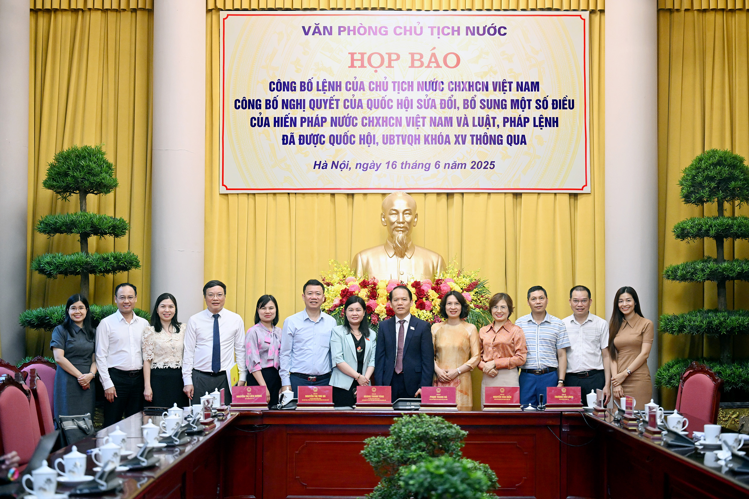 Công bố Lệnh của Chủ tịch nước về Nghị quyết sửa đổi, bổ sung một số điều của Hiến pháp