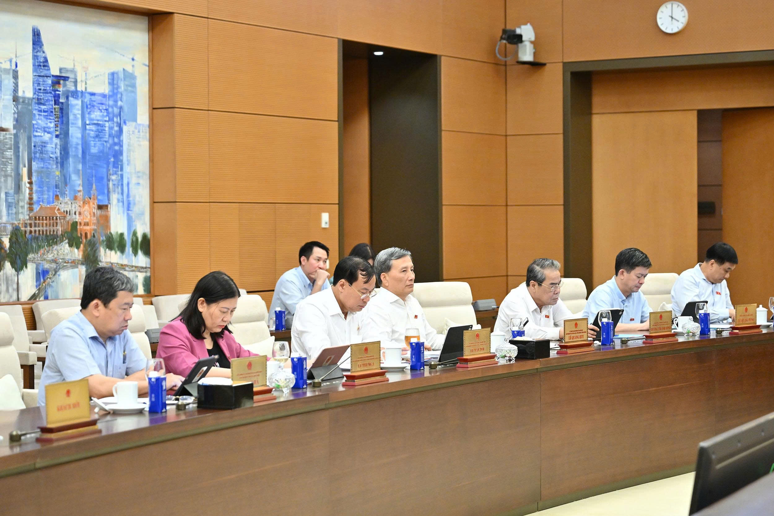 Ủy ban Thường vụ Quốc hội cho ý kiến về việc giải trình, tiếp thu, chỉnh lý 4 dự án Luật trong lĩnh vực tương trợ tư pháp