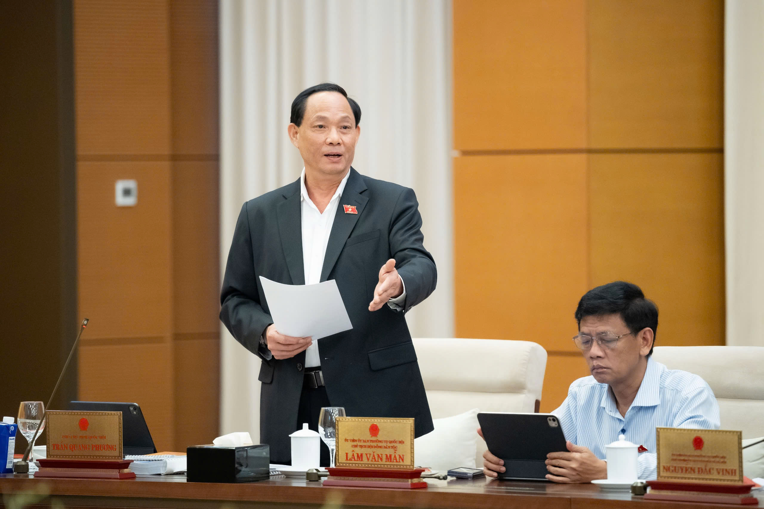 Chủ tịch Quốc hội Trần Thanh Mẫn: Luật Trí tuệ nhân tạo phải đảm bảo 04 trụ cột chính