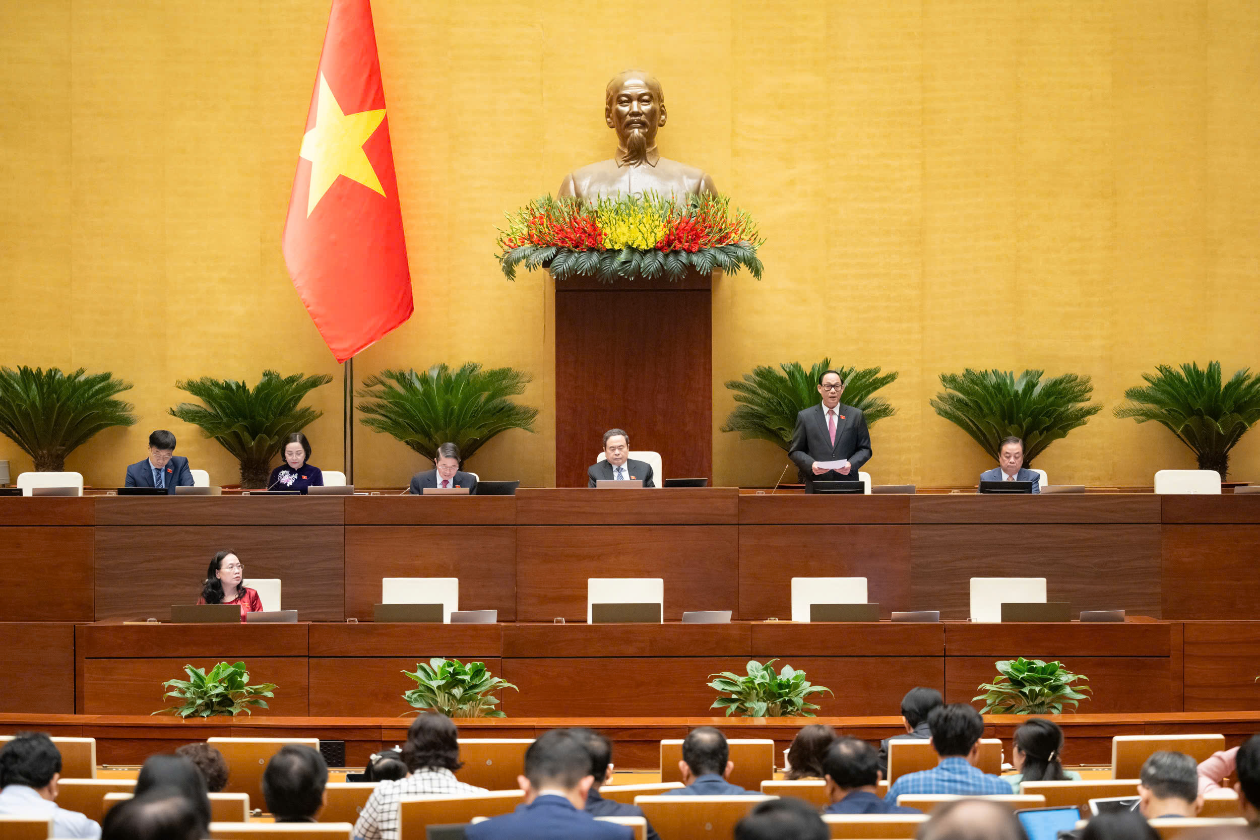 Quốc hội thông qua Luật Hoạt động giám sát của Quốc hội và Hội đồng nhân dân (sửa đổi) với tỷ lệ 94,29%