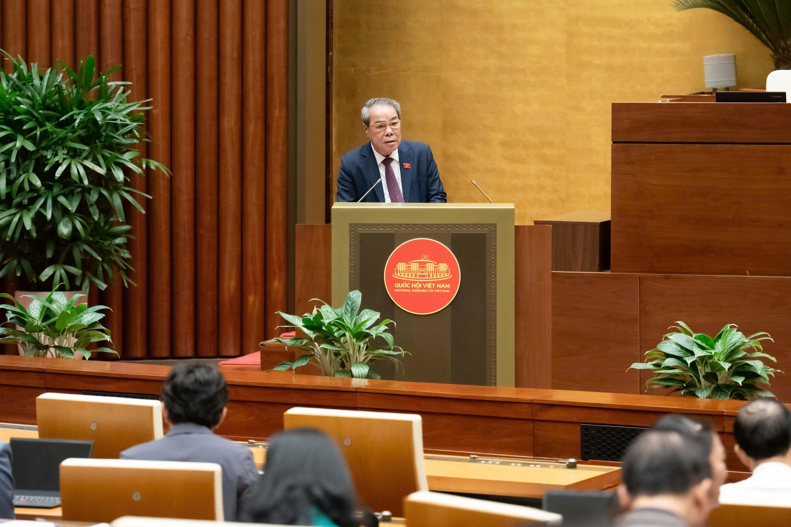 Quốc hội thông qua Luật Hoạt động giám sát của Quốc hội và Hội đồng nhân dân (sửa đổi) với tỷ lệ 94,29%