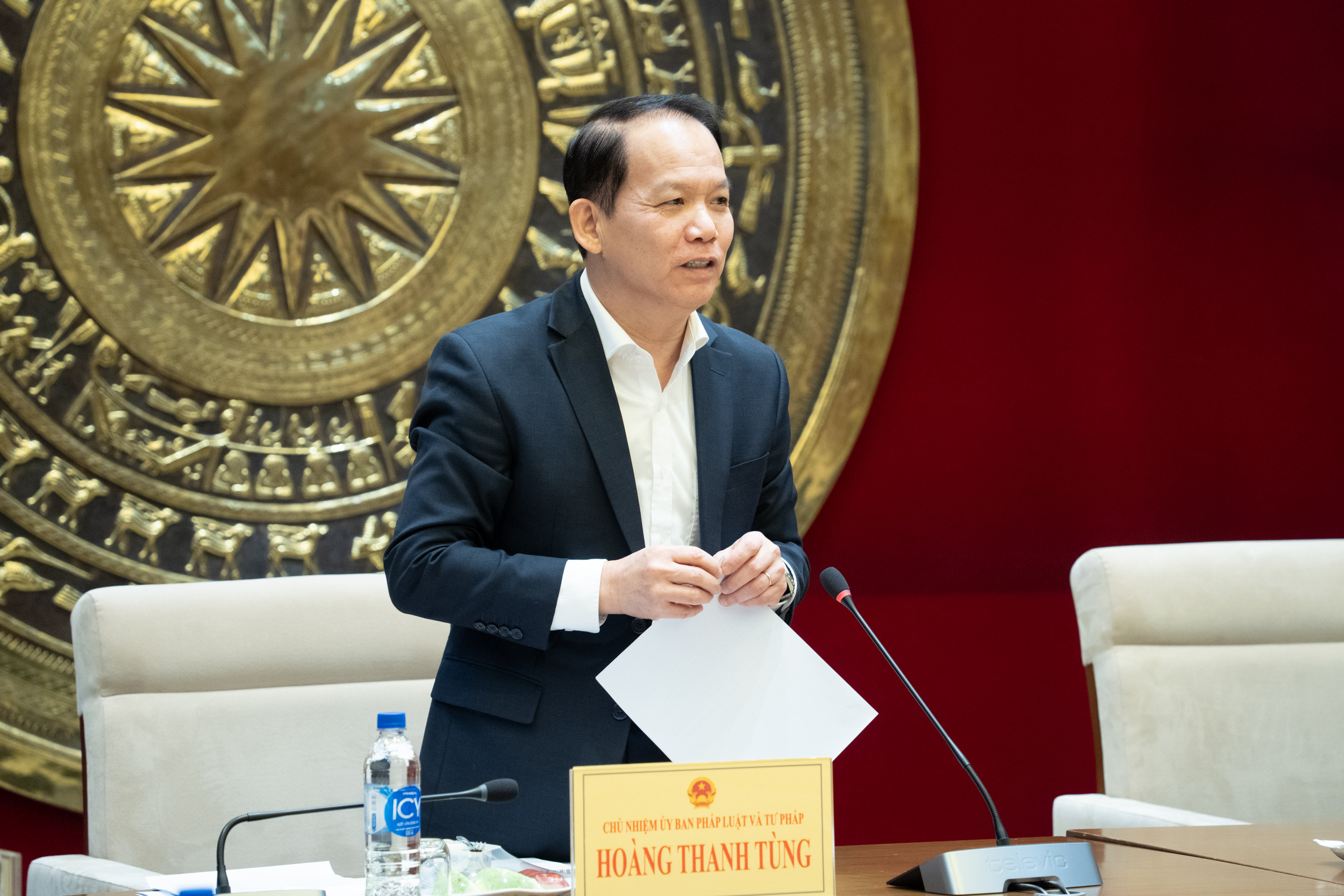 Phối hợp, chuẩn bị các dự án luật trình Kỳ họp thứ Nhất, Quốc hội khóa XVI