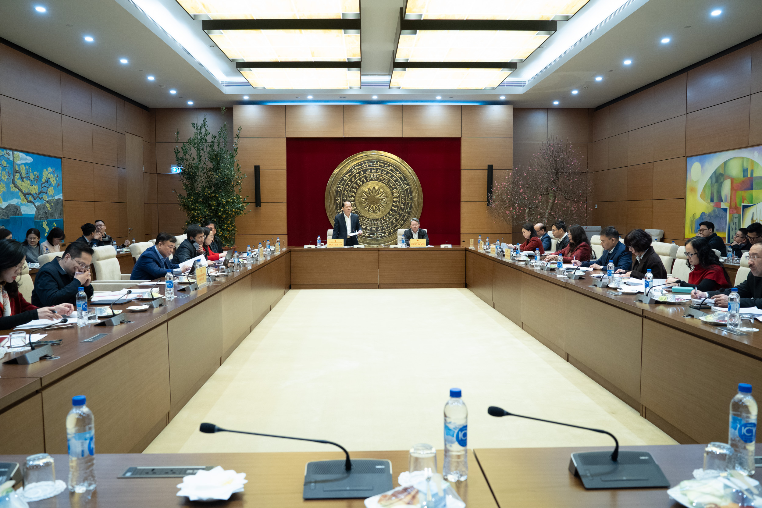 Phối hợp, chuẩn bị các dự án luật trình Kỳ họp thứ Nhất, Quốc hội khóa XVI