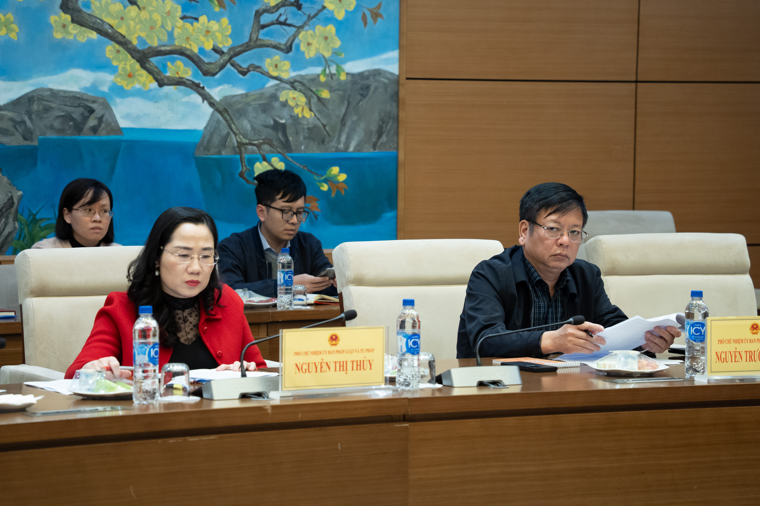 Phối hợp, chuẩn bị các dự án luật trình Kỳ họp thứ Nhất, Quốc hội khóa XVI