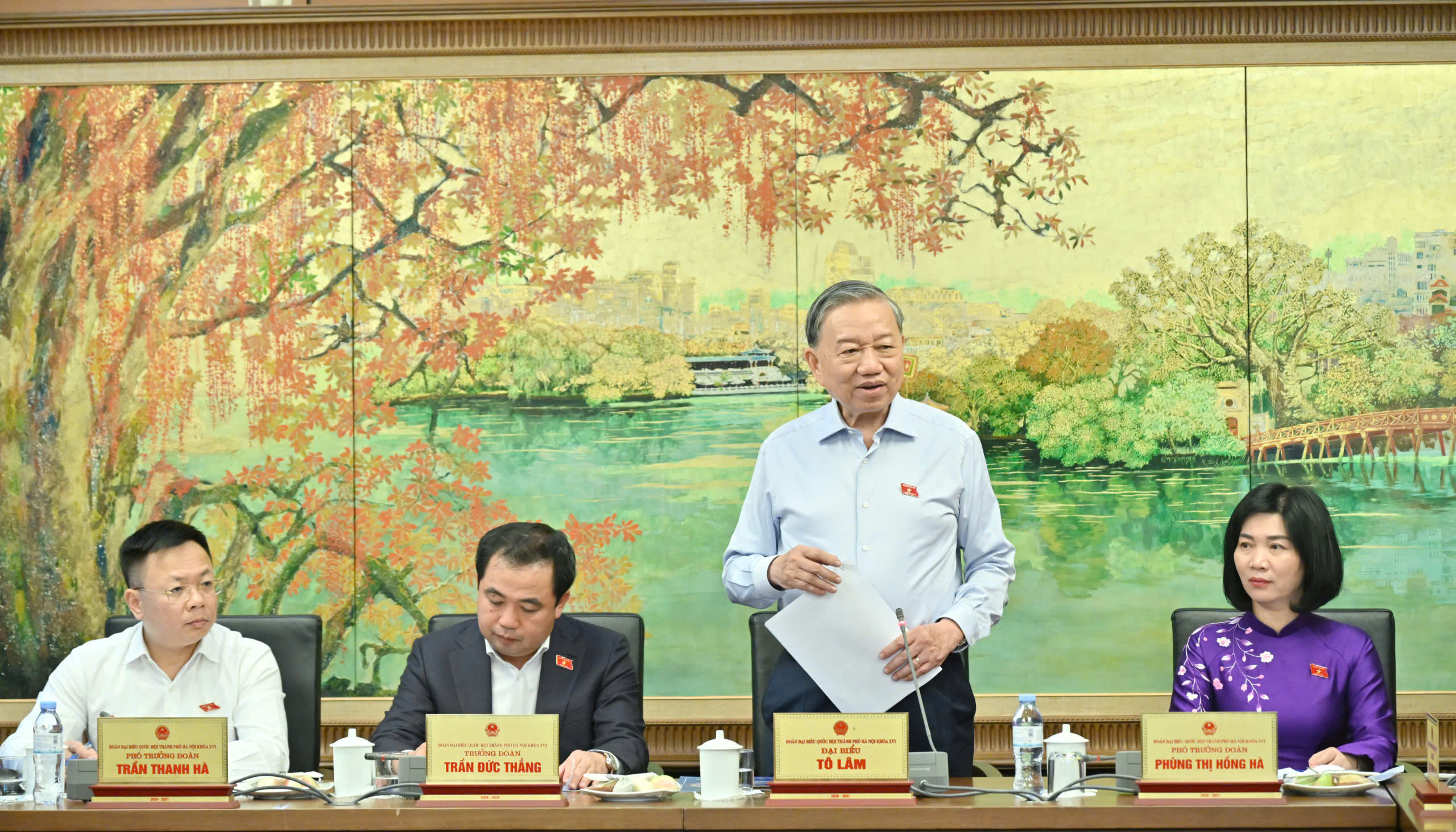 Tổng Bí thư, Chủ tịch nước Tô Lâm: Xây dựng Luật Thủ đô thành thiết chế pháp lý đặc thù, vượt trội, có tính dẫn dắt và đủ mạnh để tháo gỡ các điểm nghẽn