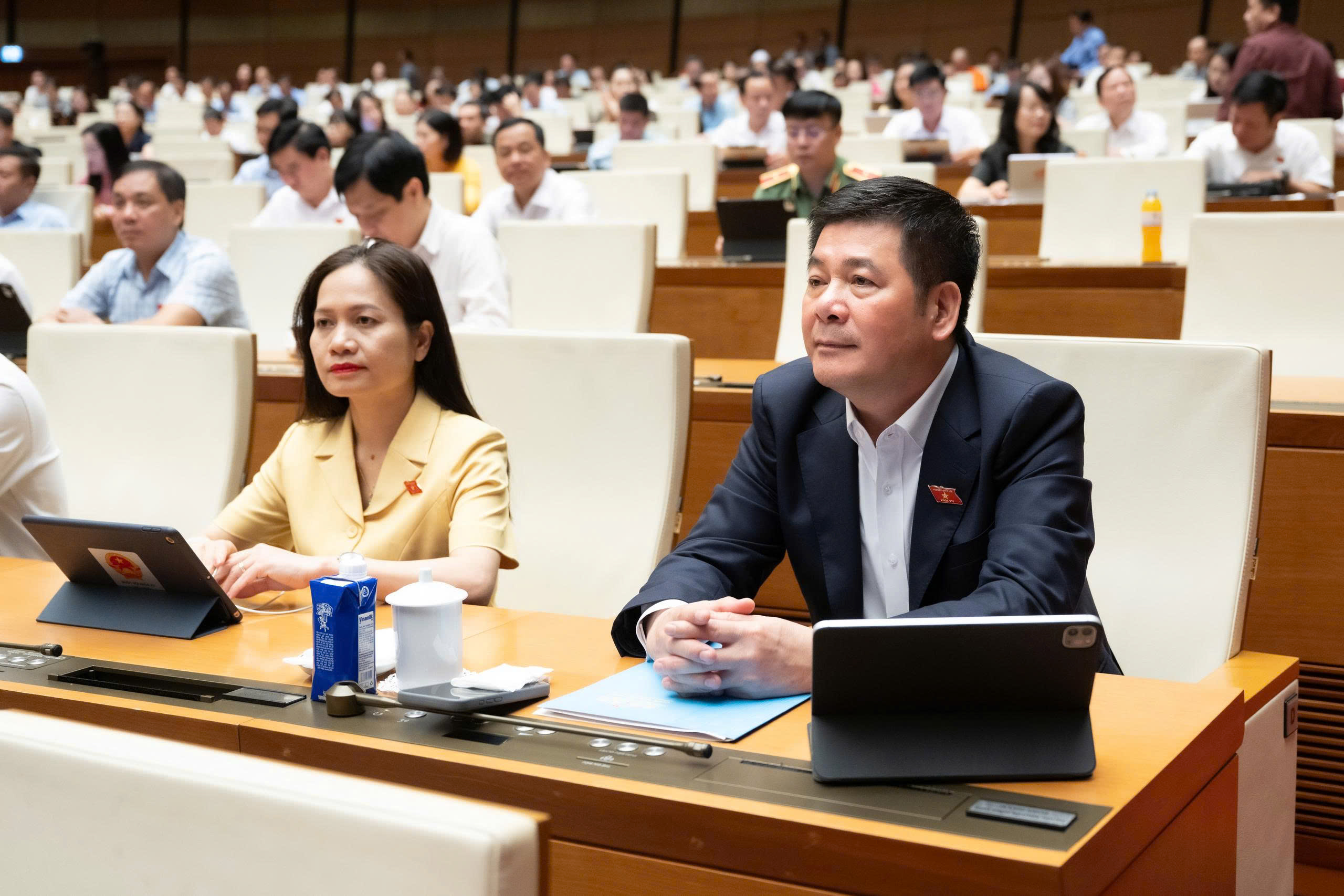 Sáng nay (22/4) Quốc hội thảo luận ở hội trường về 02 dự thảo Nghị quyết