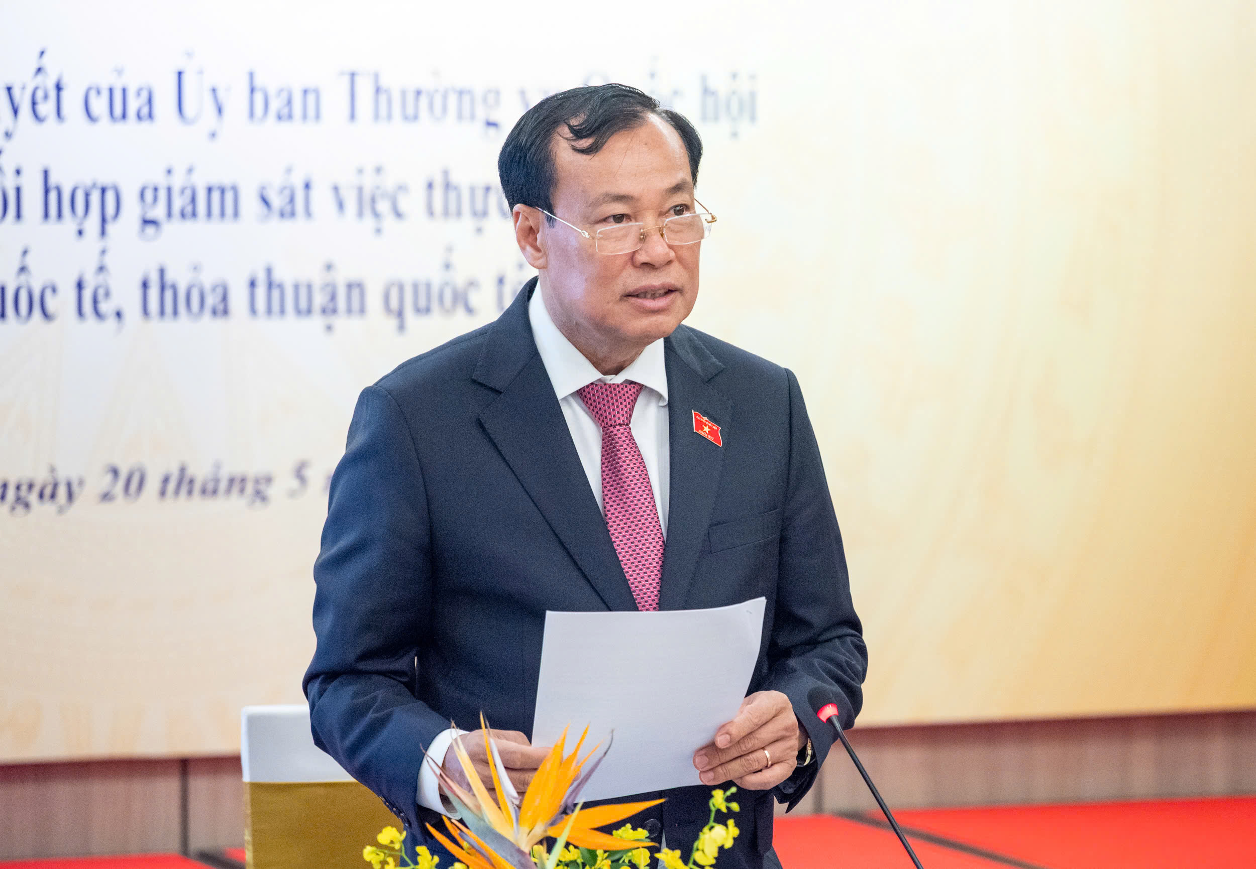 Hội thảo “Góp ý dự thảo Nghị quyết của Ủy ban Thường vụ Quốc hội quy định về phối hợp giám sát việc thực hiện điều ước quốc tế, thỏa thuận quốc tế”