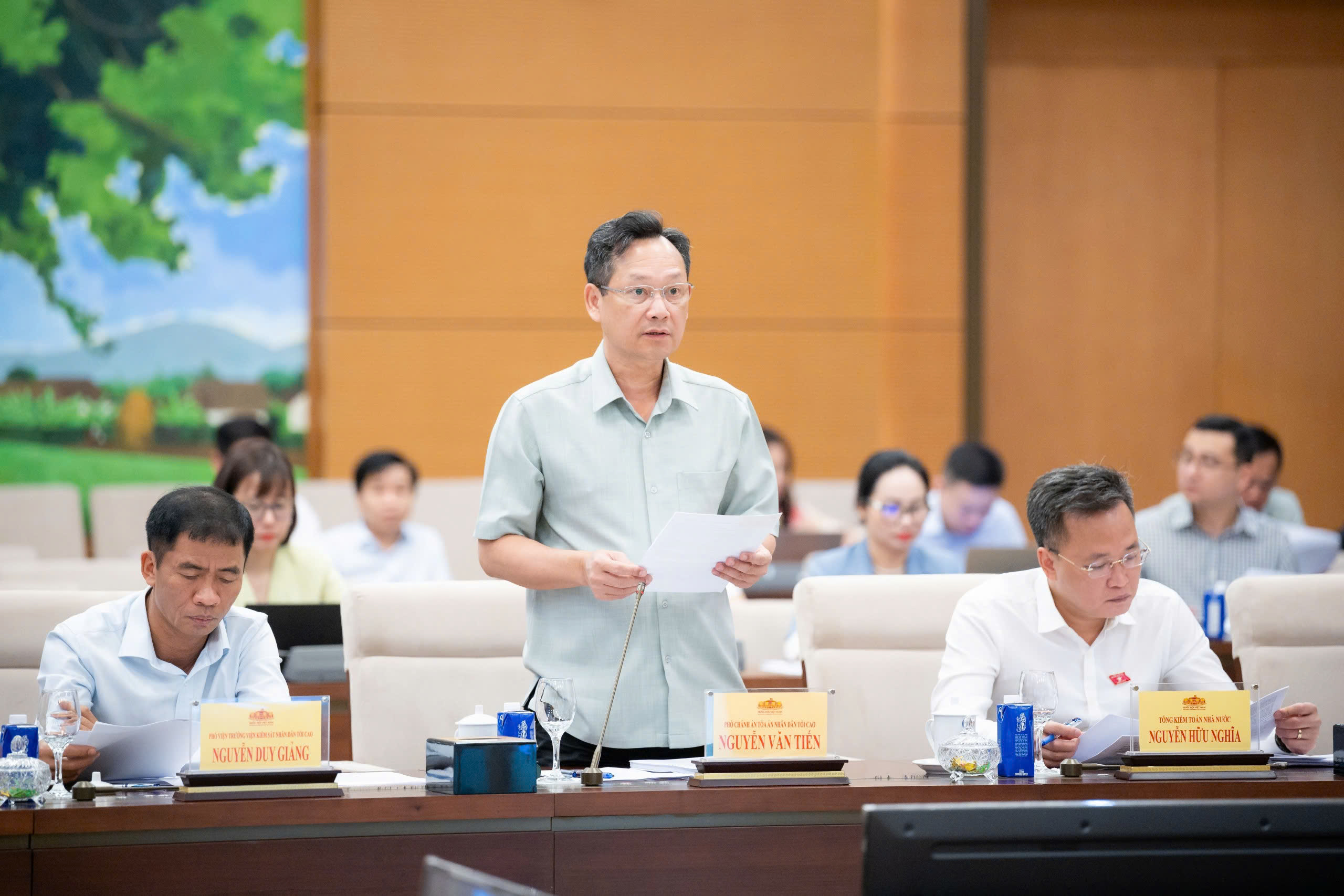 Ủy ban Thường vụ Quốc hội biểu quyết thông qua các nội dung dự thảo Pháp lệnh sửa đổi, bổ sung một số điều của Pháp lệnh số 03