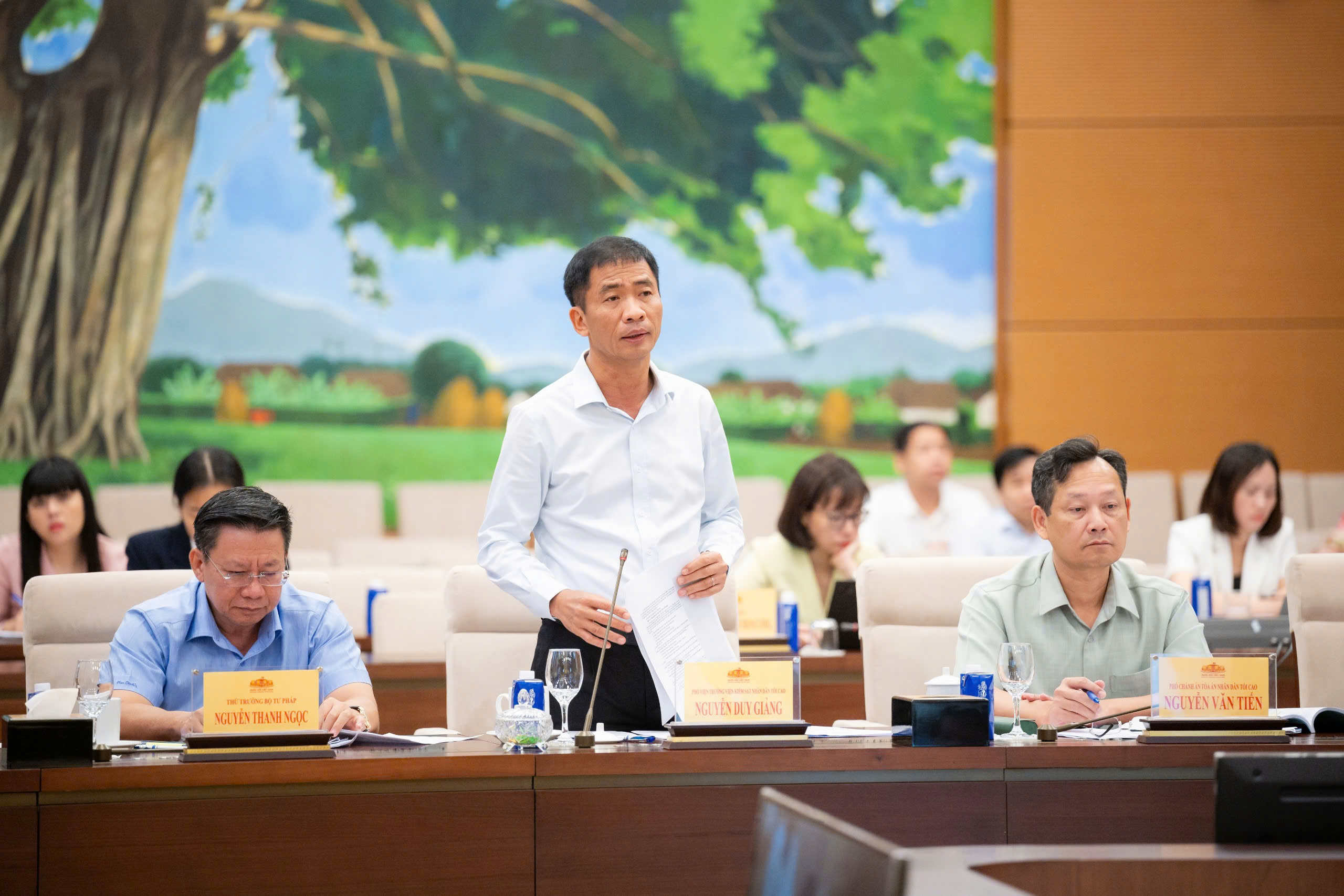 Ủy ban Thường vụ Quốc hội biểu quyết thông qua các nội dung dự thảo Pháp lệnh sửa đổi, bổ sung một số điều của Pháp lệnh số 03
