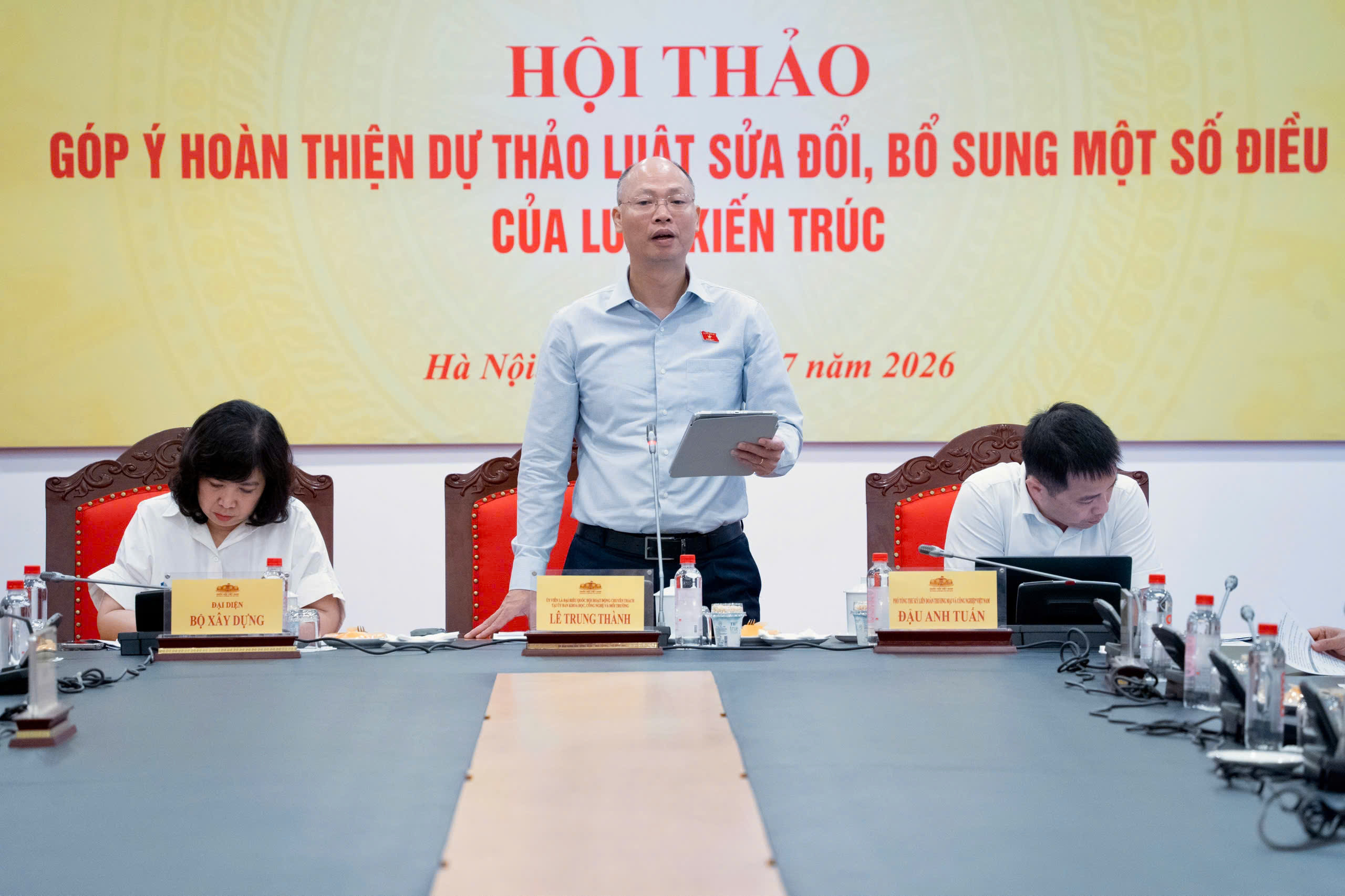Góp ý hoàn thiện dự thảo Luật sửa đổi, bổ sung một số điều của Luật Kiến trúc