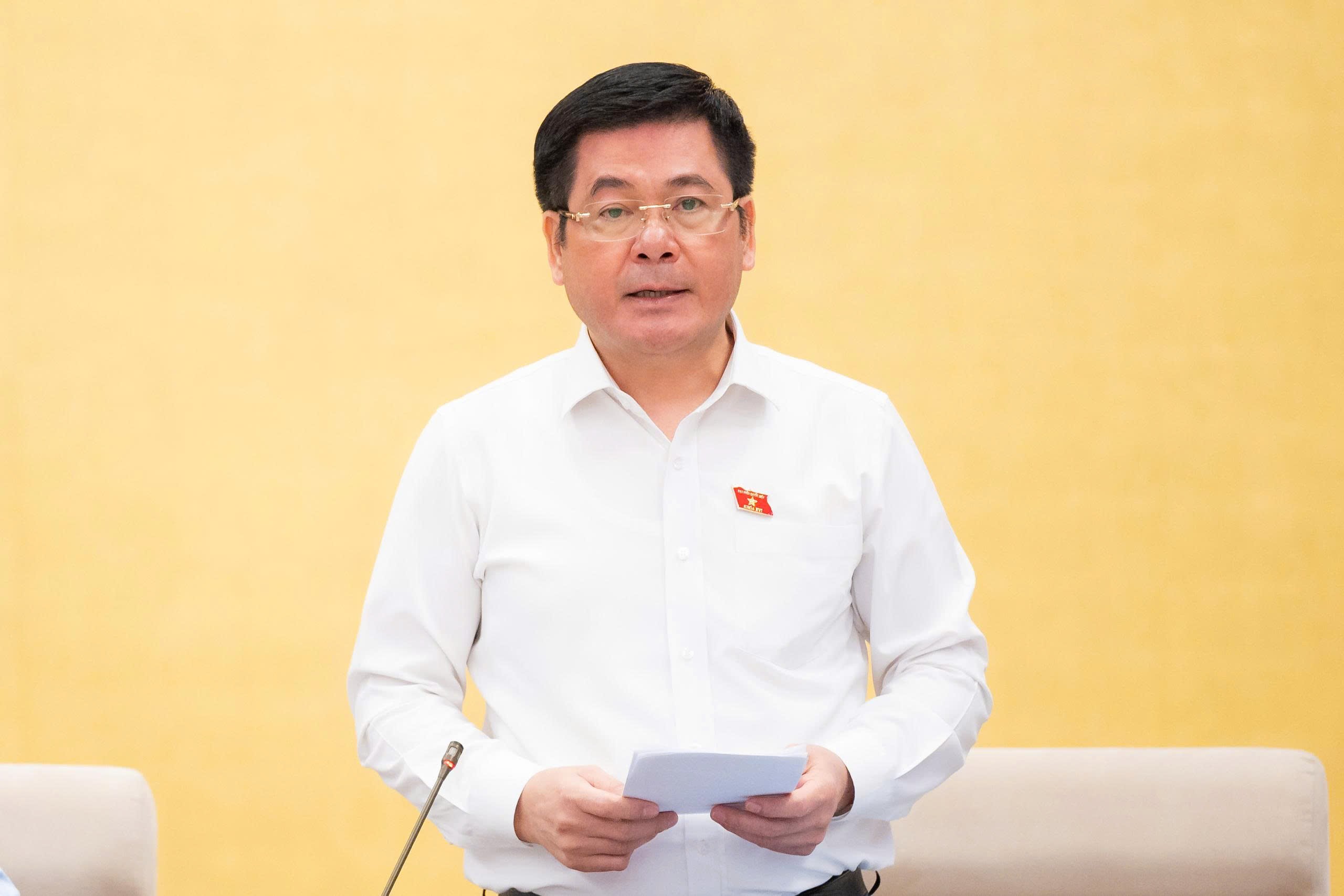 Phó Chủ tịch Quốc hội Nguyễn Hồng Diên phát biểu kết luận nội dung làm việc