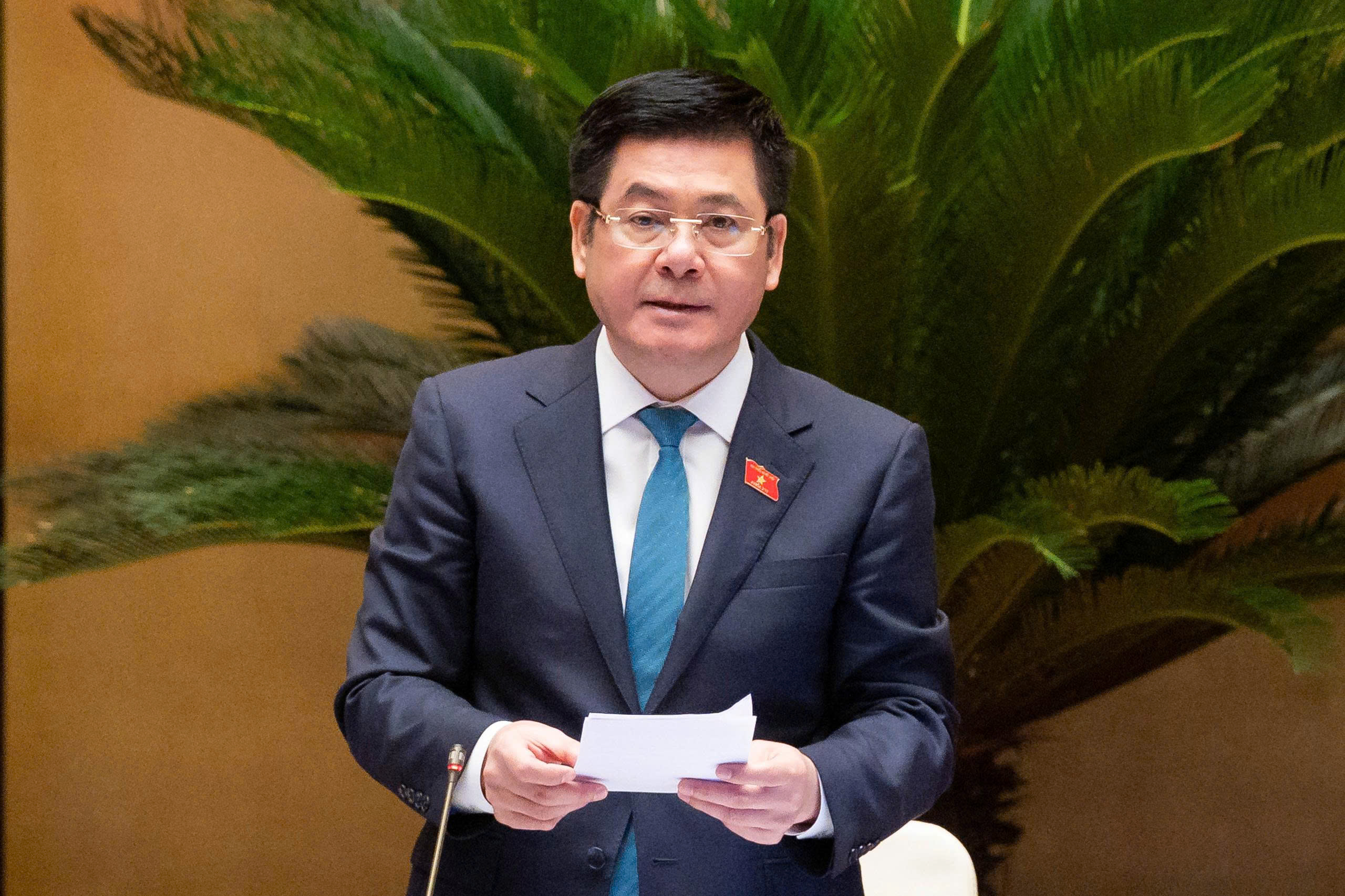 Phó Chủ tịch Quốc hội Nguyễn Hồng Diên phát biểu kết luận