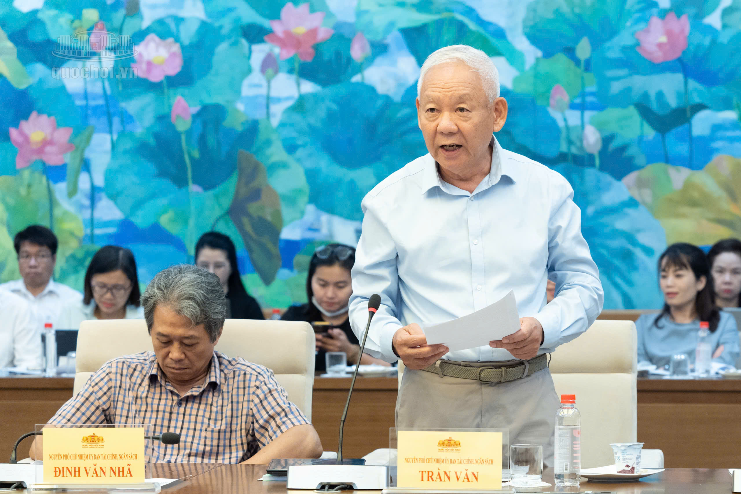 TS. Trần Văn, nguyên Phó Chủ nhiệm Ủy ban Tài chính - Ngân sách của Quốc hội
