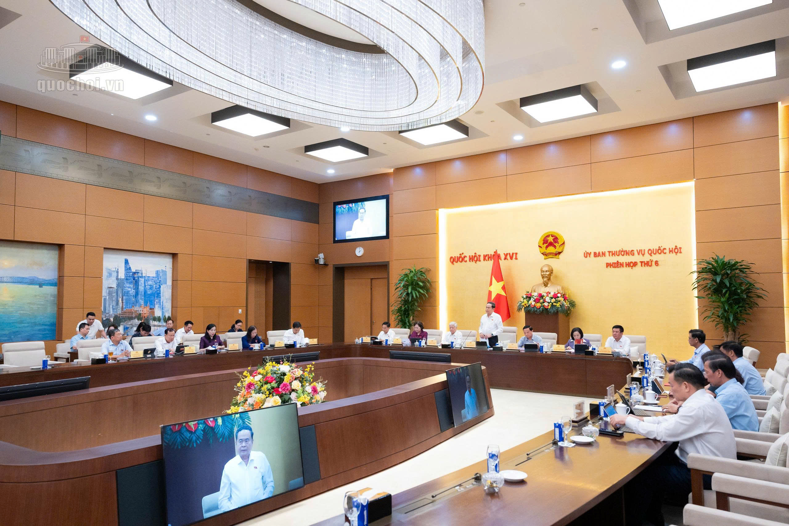 Ủy ban Thường vụ Quốc hội khai mạc Phiên họp thứ 6, xem xét 40 nội dung quan trọng