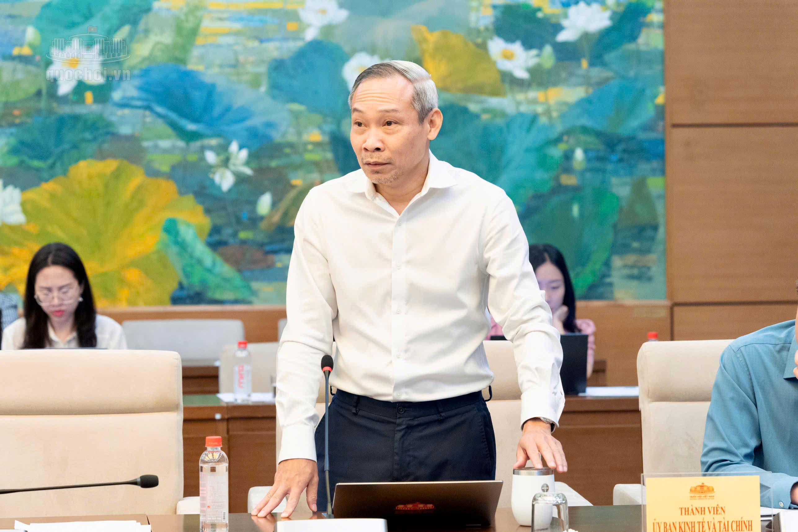 Đại biểu Phan Đức Hiếu, Uỷ viên là ĐBQH hoạt động chuyên trách tại Uỷ ban Kinh tế và Tài chính phát biểu